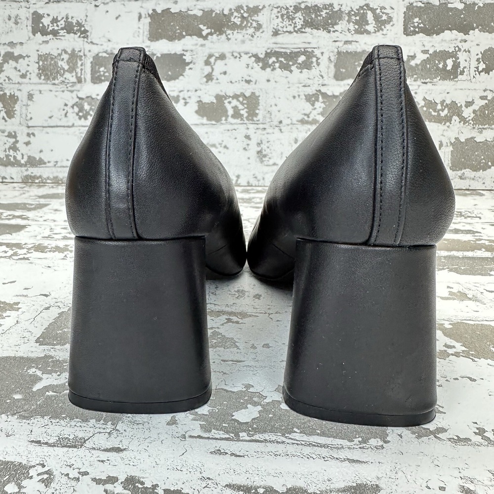 Gentle Soles by Kenneth Cole Dionne Pumps Women 10M Black Pointed Toe Block Heel - Picture 7 of 11